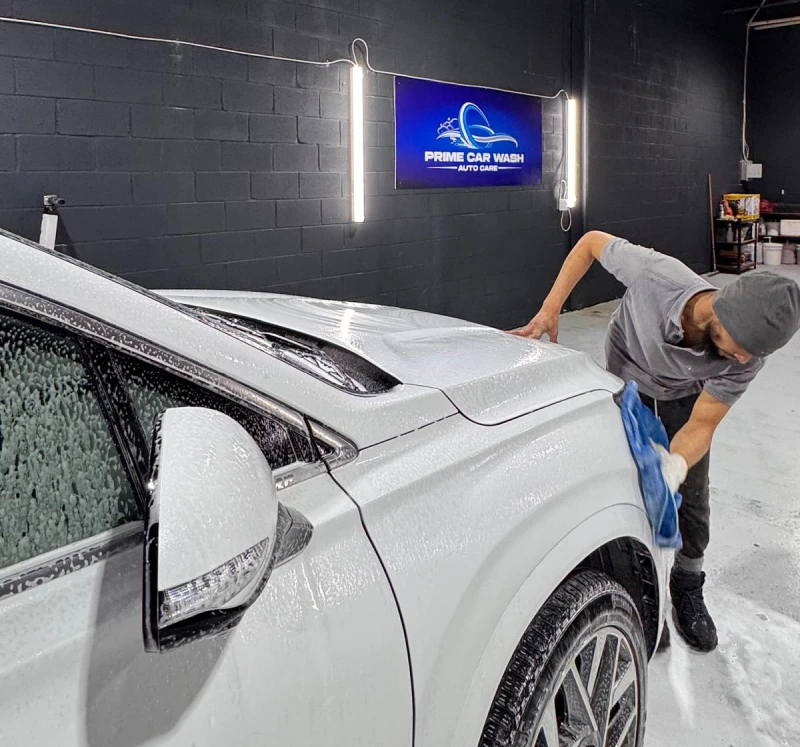 Premium car wash service